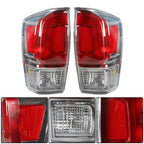 LH & RH Side For Toyota Tacoma Pickup 2016-2020 Tail Lights Smoked Brake Lamp