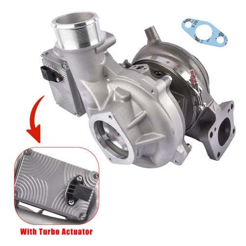 Turbocharger w/ Turbo Actuator for Silverado Sierra 2500 3500 HD 6.6L V8 2017-21