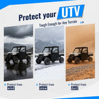UTV Frame Cab Enclosure Soft Doors for Polaris Ranger 1000 XP 1000 2017-24