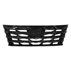 Front Bumper Upper Grille for 2022-2024 Hyundai Tucson 4Dr w/ Camera Hole US