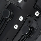 Black Rear Passenger Seat Pillion For Harley Softail FXST Street Bob FXBB 18 23