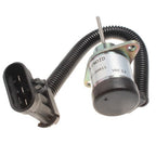 NEW Fuel Shut Off Solenoid For Kubota V2003 Engine Bobcat  S185 skid steer
