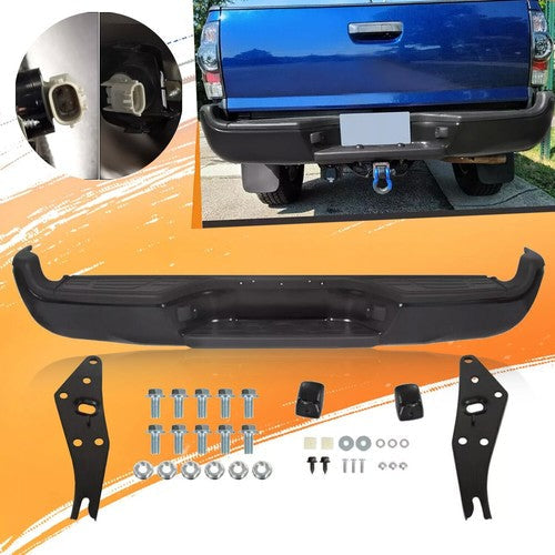 Complete Black Rear Bumper Assembly for 2005 2015 Tacoma 05 15 SR5
