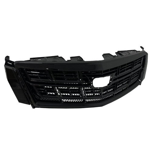 Front Bumper Upper Lower Grille Grill 2PCS for 2013-2017 Cadillac XTS Black