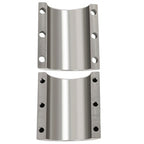 Steel Tube Clamp Weldable Bolt On 1.75 Inch 1 3 4 Inch Roll Cage Mounts
