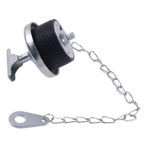 2 Inch Oil Filter Cap with Chain 107981 for Case D 429 Komatsu MX09 Doosan MEGA 500 V