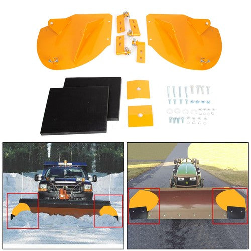 Snow Plow Extensions Add 20 for Meyer Western Boss Extenders PRO Wings Yellow