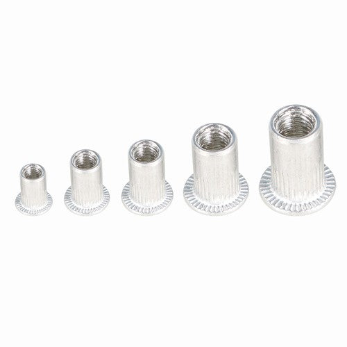 150 Pack Aluminum Rivet Nut Kit Metric Rivnut Nutsert Assort M3 M4 M5 M6 M8 New