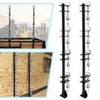 Lockable Weeder Trimmer Rack Holders for Enclosed or Open Trailer Set of 4