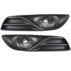 Fog Lights Kit Clear Lens+Switch Clear Glass For Nissan Sentra 2013 2014 2015