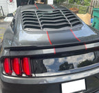 Fits 2015 2023 2019 2018 Ford Mustang Rear Window Louver Cover Sun Shade ABS
