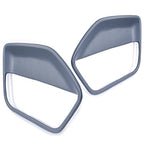 Dark Gray Pair Interior Door Panel Insert Hard Cover For Ford Mustang GT 05-09