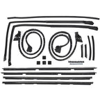 17 Pcs Door Tailgate Weatherstripping Seal Kit For any 1978-1987 Chevy El Camino