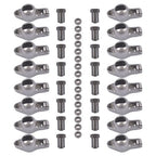 Steel Roller Tip Rocker Arms Set for Small Block Chevy 350 1.5 Ratio 3/8" Stud