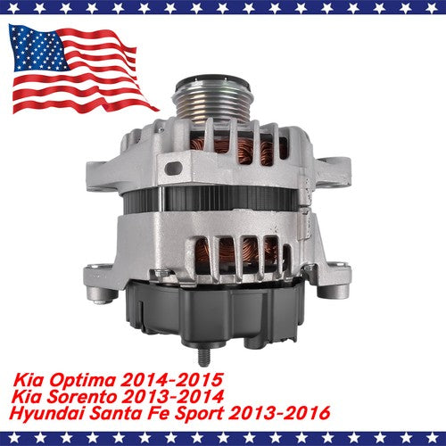 Alternator 150A for 2012-2016 Hyundai Santa Fe Sport / Kia Optima Sorento 2.4L