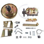 8" Brake Booster Conversion Kit for 1960-66 Chevy C10 C20 Pickup Zinc Disc/Drum