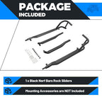 Rock Sliders Nerf Bars Side Steps for Polaris Ranger Crew XP 1000 2019-25 24
