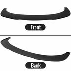 Universal 67 Inch by 21 Inch Front Bumper Lip Flat Splitter Plate Under Panel Diffuser