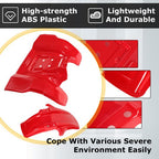 Front Rear Fenders Plastic Set ABS For 1985 Honda ATC250R