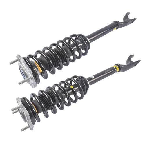 2x Front Shock Spring Assys w/o ADS For Mercedes E350 E450 E63 W213 4Matic 17-23