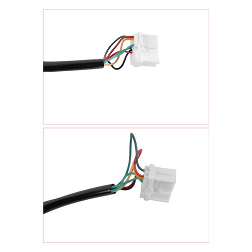 2Pcs Black Power Mirrors with Turn Signal Heated for Hyundai Sonata 2011-2014