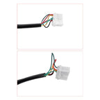 2Pcs Black Power Mirrors with Turn Signal Heated for Hyundai Sonata 2011-2014