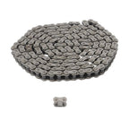 50H Heavy Duty Roller Chain 10 Feet w/Connecting Link with 2 connectors