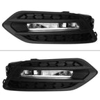 Pair Front  LED Fog Lights Lamps DRL For 2019 2020-2022 Honda HR-V HRV LH & RH