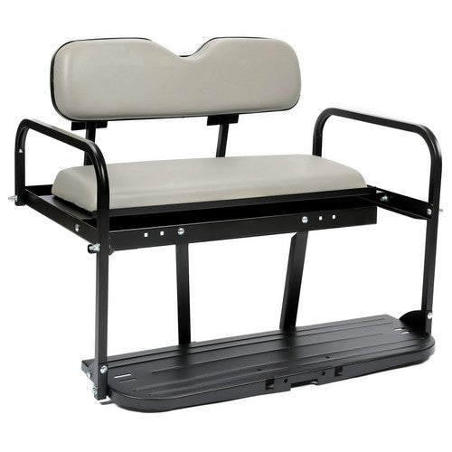 Folding Steel Frame Flip Rear Back Seat for EZGO Marathon Pre 1994 Golf Cart