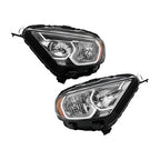 For Ford EcoSport S Sport 2018-2022 LH+RH Headlights Headlamps Halogen Chrome