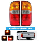 Tail Lights Brake Lamps with Bulbs Left and Right for Toyota Tacoma 1995 2000