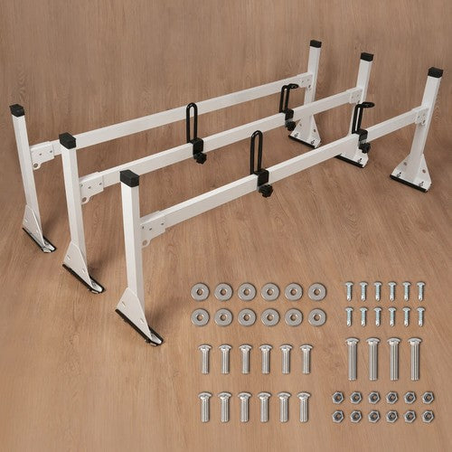 Ladder Roof Rack Aluminum for Dodge Freightliner Sprinter 2500 3500 02-06 3 Bars