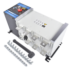 Industrial Automatic Transfer Switch 4P 400A 110V or 220V Plastic Copper Steel