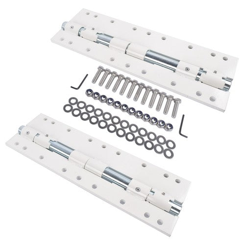 2x 55721 Swing Away Bracket White Alloy Steel Powder-Coated for Electric Jacks