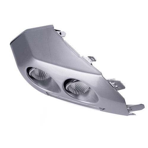 Chrome LED Bumper Fog Light DRL W/Wiring+Bulbs 2pc for Toyota Fj Cruiser 2007-14
