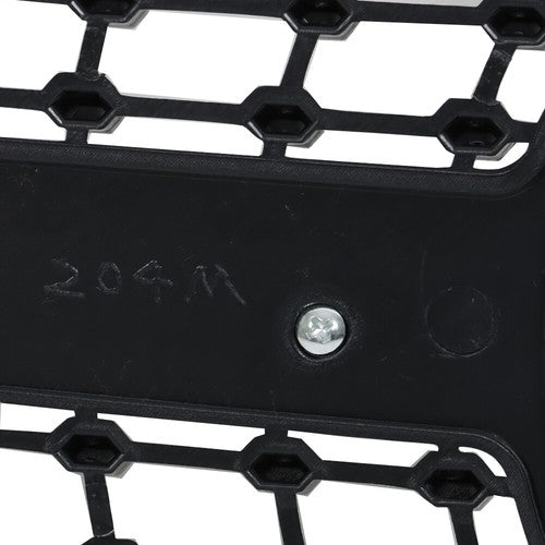 Front Grille Silver Accent For 2008-2014 Mercedes Benz W204 Class C250 C300 C350