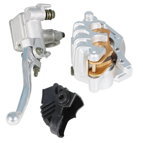 Front Master Cylinder Lever + Brake Caliper Pad for HONDA XR250R 400R 600R 650LR