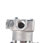 Universal High Volume Ford Chevy Mopar Electric Fuel Pump 97GPH Chrome F53001C