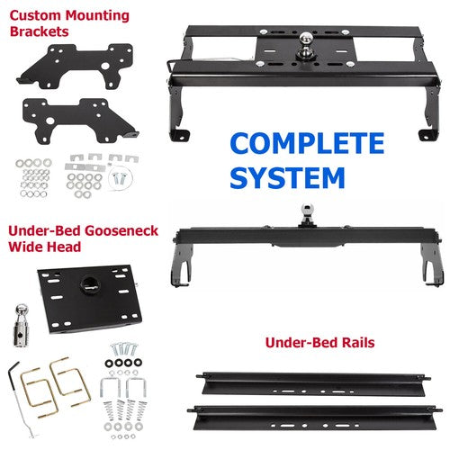 Underbed Gooseneck Trailer Hitch Kit for Dodge Ram 1500 2500 3500HD 2003 2012