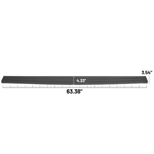 Tailgate Top Protector Spoiler Cover Moulding Cap Black For 2009-2014 Ford F150