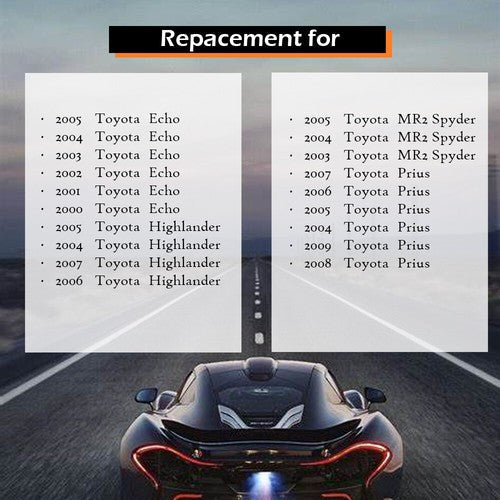Clear Lens Front Bumper Driving Fog Lights w/Bulbs For Toyota Prius Echo
