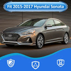 For 2015 2016 2017 Hyundai Sonata Front Fender Chrome Garnish Molding Trim Left