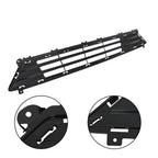 Front Upper + Lower Grill w/ Fog Lights + Chrome Trim For Ford Fusion 2019-2020