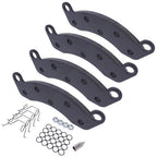BRAKE PAD KIT 10K-12K AXLE FOR K71-180-00 DEXTER CALIPER 2 WHEELS Semi-Metallic