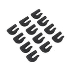 12 Pack 3/8" Weld On Grab Hook 6600lbs Heavy Duty G70 Forged Grab Chain Hooks