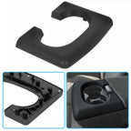 Replacement Black Center Console Cup Holder Armrest Pad Trim for Ford F150 04 14