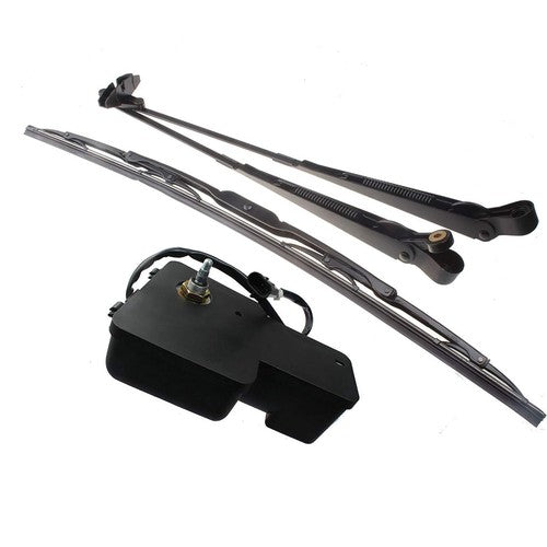 Windshield Wiper Motor Arm Blade Kit For Bobcat S100 T250 T300 T320