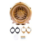 New Regenerative Blower 220V-480V 3 Phase 1.5 Kw 60Hz -210 mBar Vacuum 1-1/2"