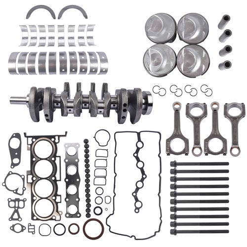 Crankshaft Con Rod Gasket Set Pistons Bearing Screw Kit for Hyundai Sonata 2.0L