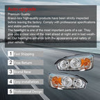 Pair Set For Chevy Malibu 2004-2008 Headlight Replacement Halogen Clear Lens L+R